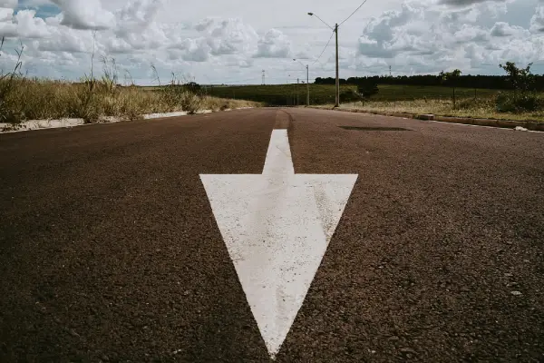 Direction on road